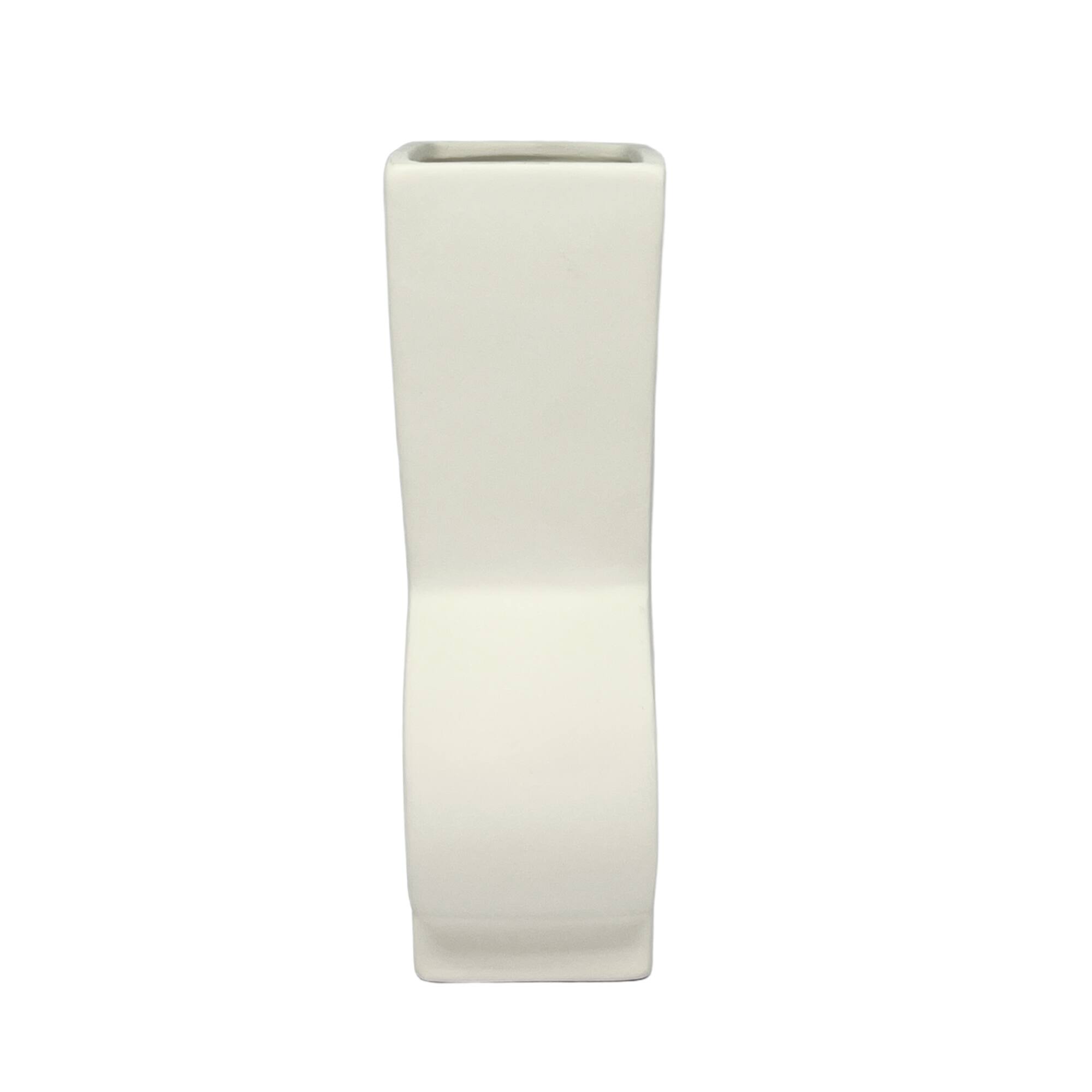 Jonathan Adler x Michaels 9.5" Flat DIY Ceramic Beaker Vase